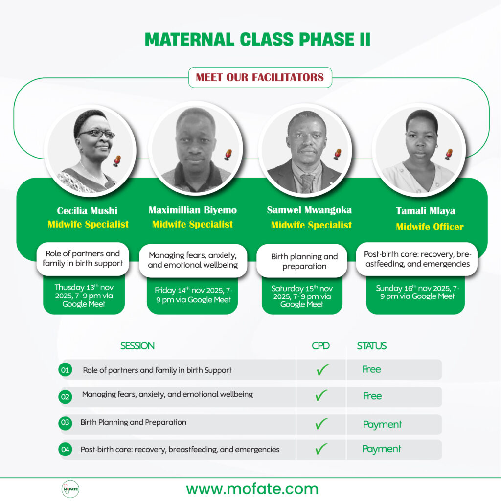 MATERNAL CLASS PHASE II 54 MATERNAL CLASS PHASE II