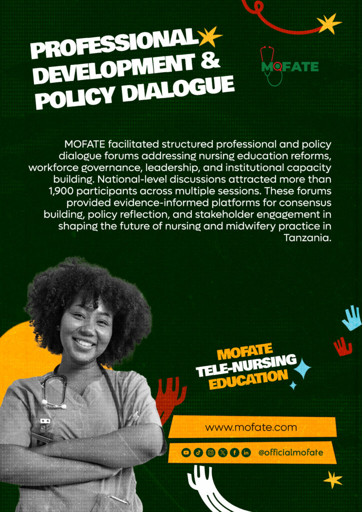 6 MOFATEs Tele Nursing Education poster 1