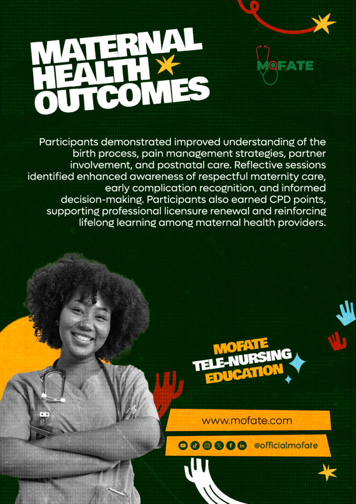 9 MOFATEs Tele Nursing Education poster 1